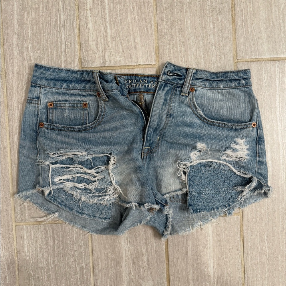 American Eagle Hi Rise Shorts